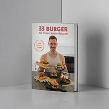 Lade das Bild in den Galerie-Viewer, 33 Burger die Dein Leben verändern (Buch, Vorbestellung)
